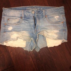 American eagle cut off shorts